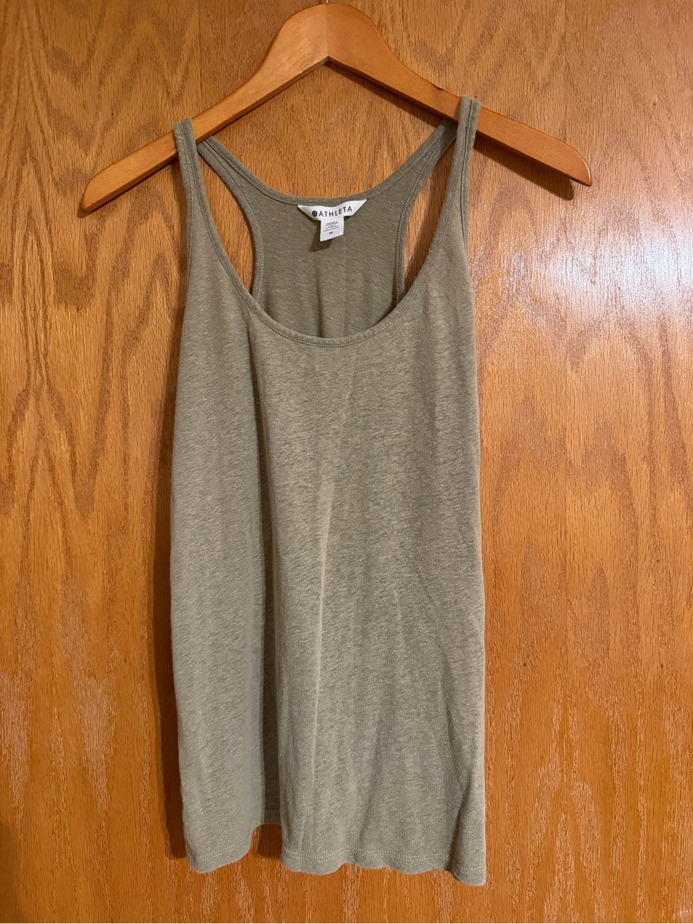 Athleta Sage Green Racerback Tank